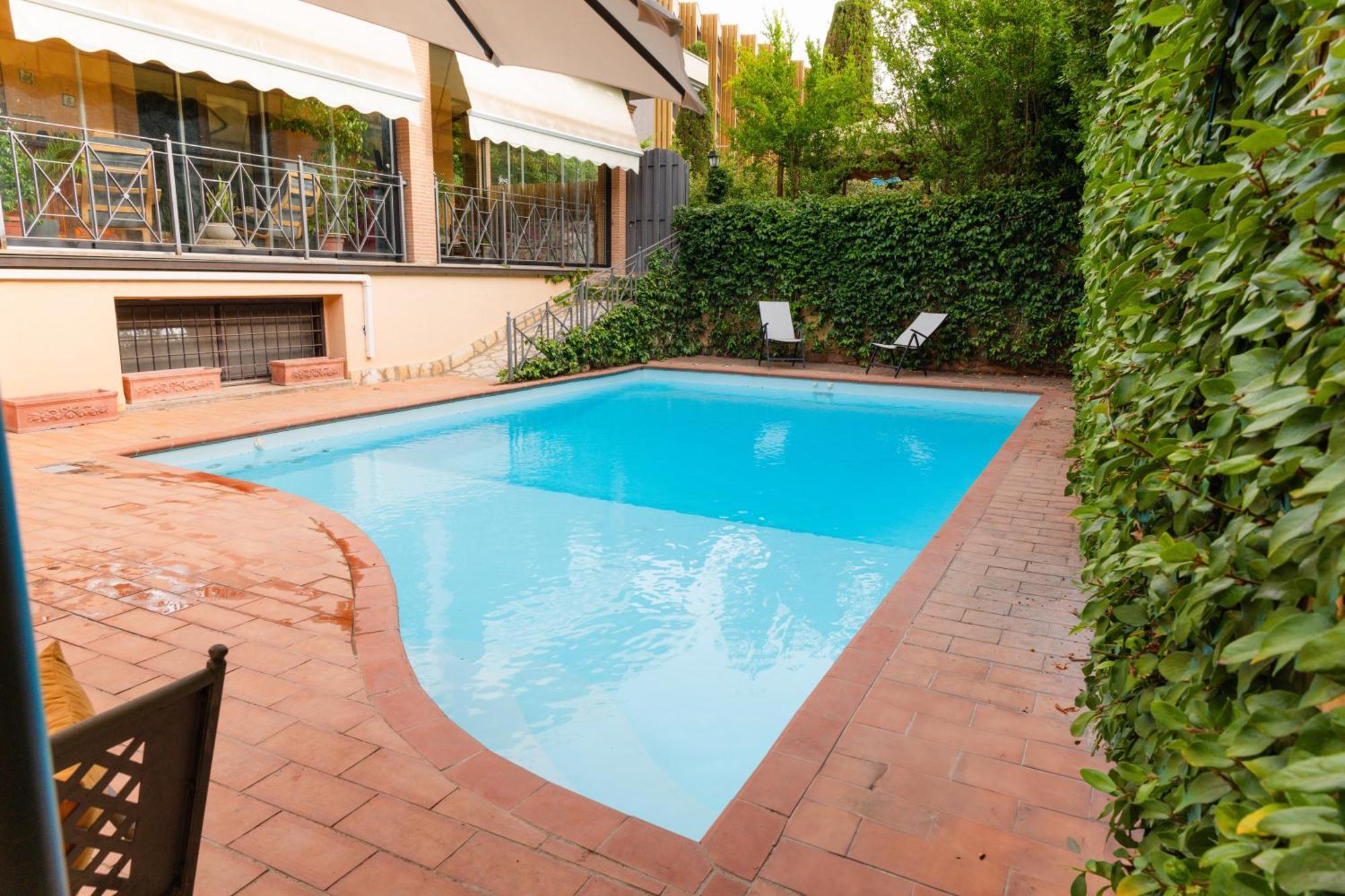 רומא Villa Aureliana With Pool Near San Peter מראה חיצוני תמונה